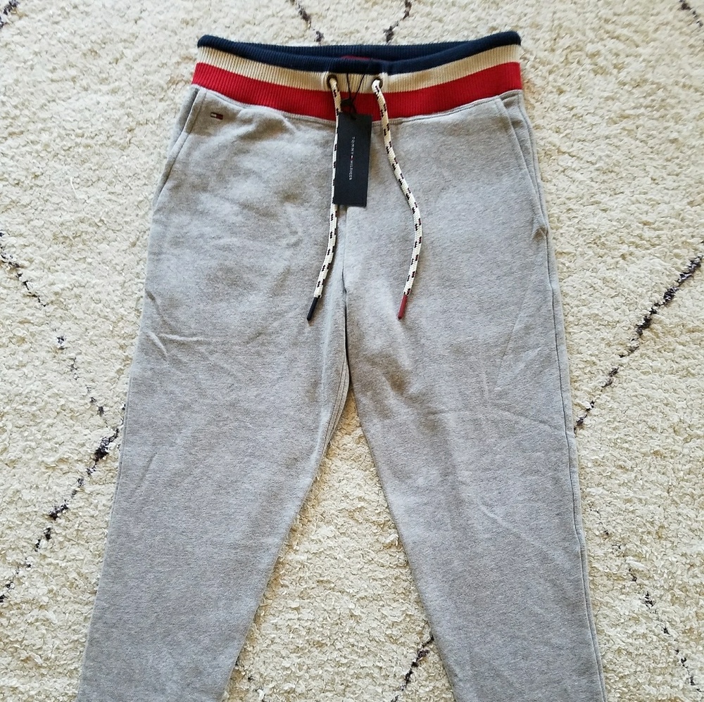 Tommy Hilfiger Gray Jogger Sweatpants